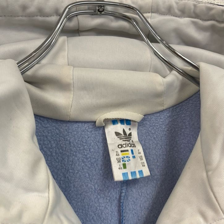 80s　adidas　アディダス　トラックジャケット/ジャージ　ヴィンテージ　紺　ネイビー　48サイズ