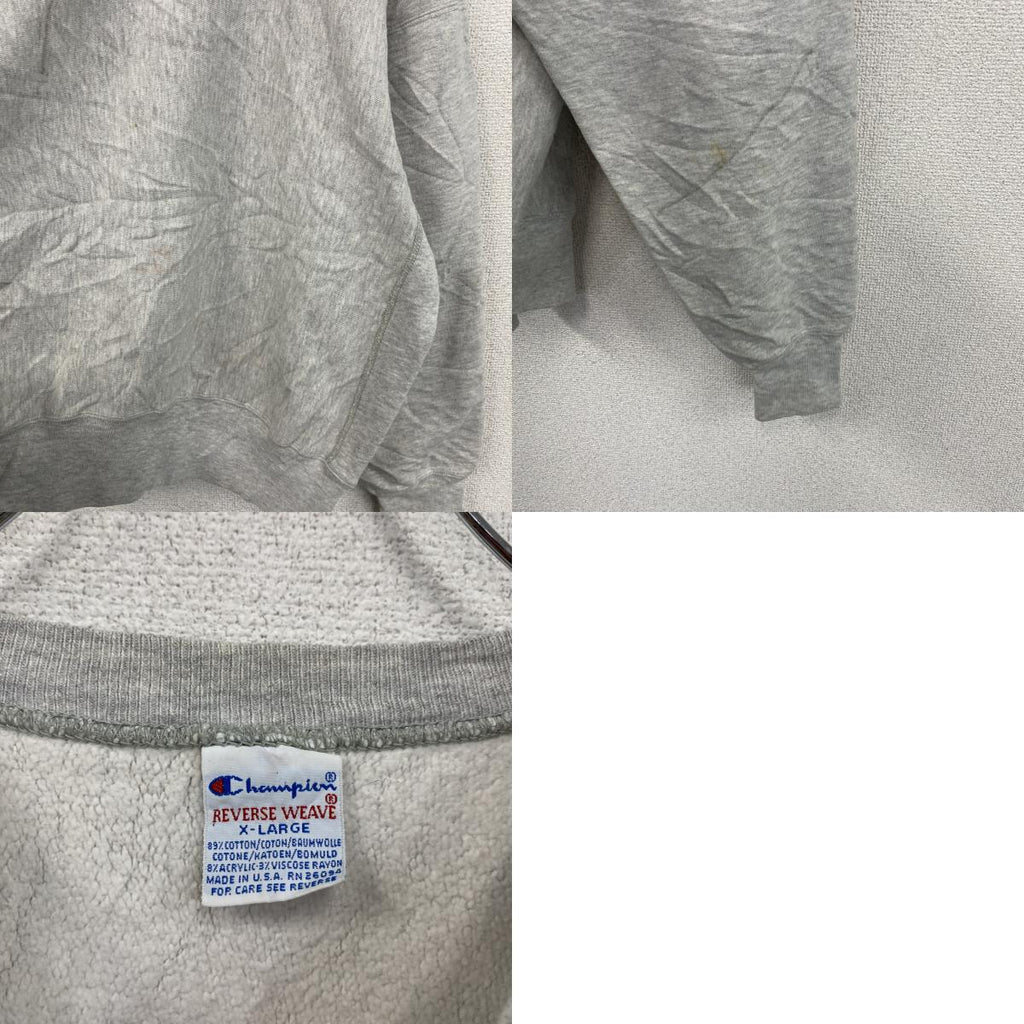 Champion　チャンピオン　リバースウィーブ　NAVY　スウェット/トレーナー　霜降りグレー　XLサイズ