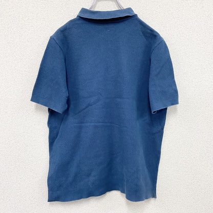 FilMelange　フィルメランジェ　AMIS　半袖ポロシャツ　オーガニックコットン　紺　ネイビー　3サイズ