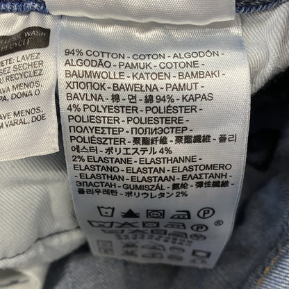 Levi’s　リーバイス　513　デニムパンツ/ジーンズ　縦落ち　インディゴ　W32サイズ