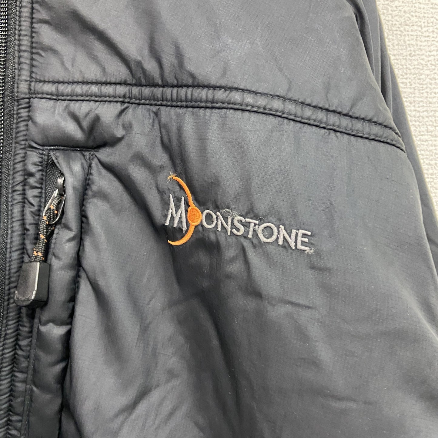 90s～　MOONSTONE　ムーンストーン　中綿ジャケット　パフジャケット　ヴィンテージ　黒　ブラック　Mサイズ
