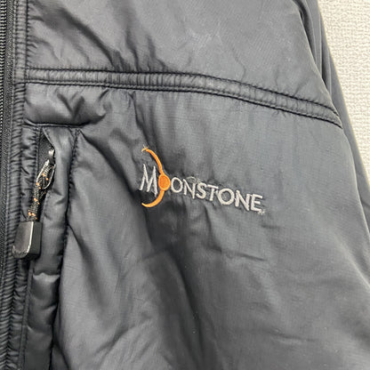 90s～　MOONSTONE　ムーンストーン　中綿ジャケット　パフジャケット　ヴィンテージ　黒　ブラック　Mサイズ