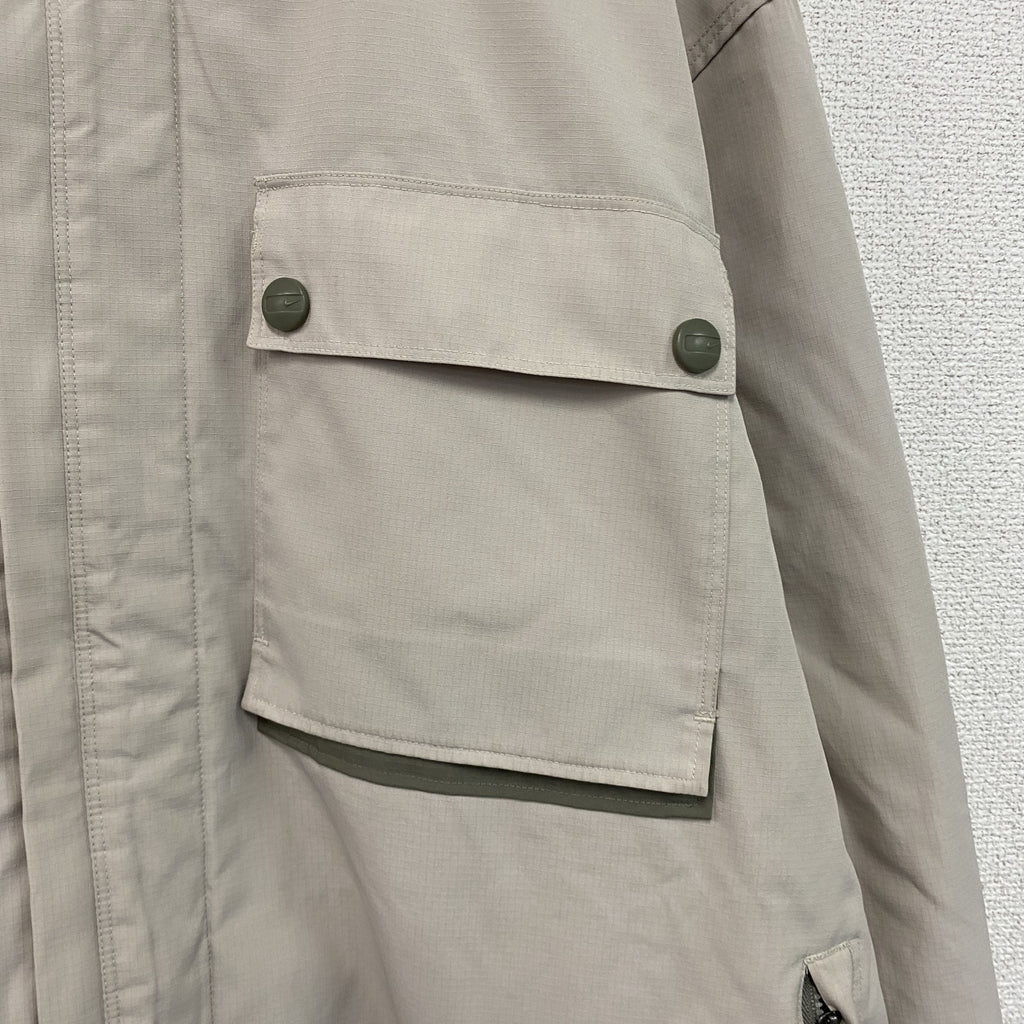 NIKE　ナイキ　フルジップジャケット　裏ボア　ベージュ　Mサイズ