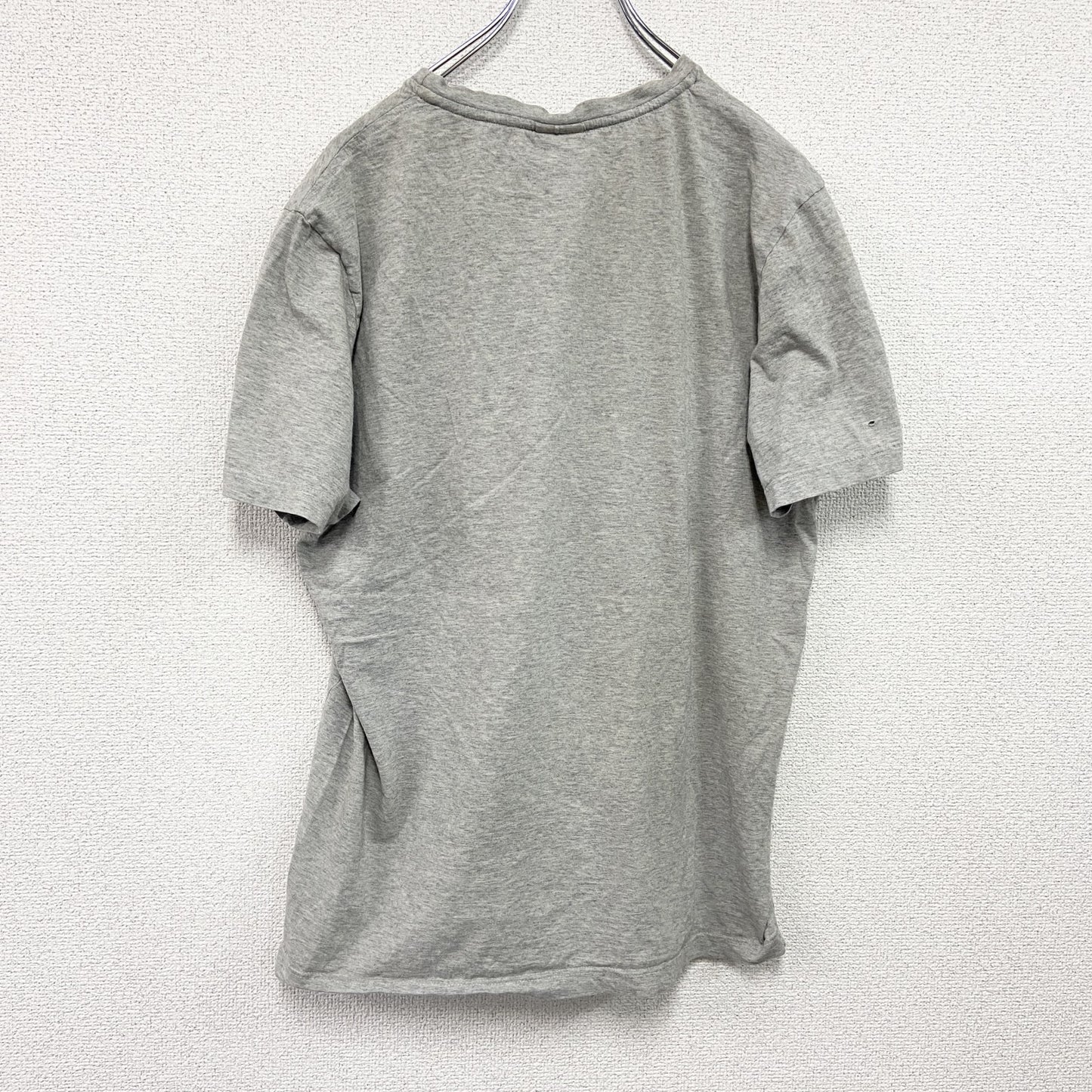 LACOSTE　ラコステ　半袖プリントTシャツ　浮世絵　灰色　グレー　6サイズ