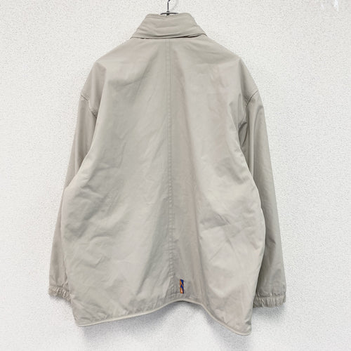 00s　NIKE　ナイキ　フルジップジャケット　ヴィンテージ　裏ボア　ベージュ　Mサイズ　古着