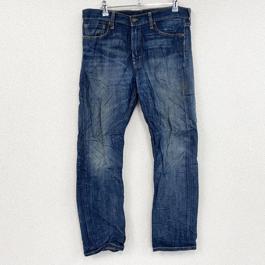 Levi’s　リーバイス　513　デニムパンツ/ジーンズ　縦落ち　インディゴ　W32サイズ