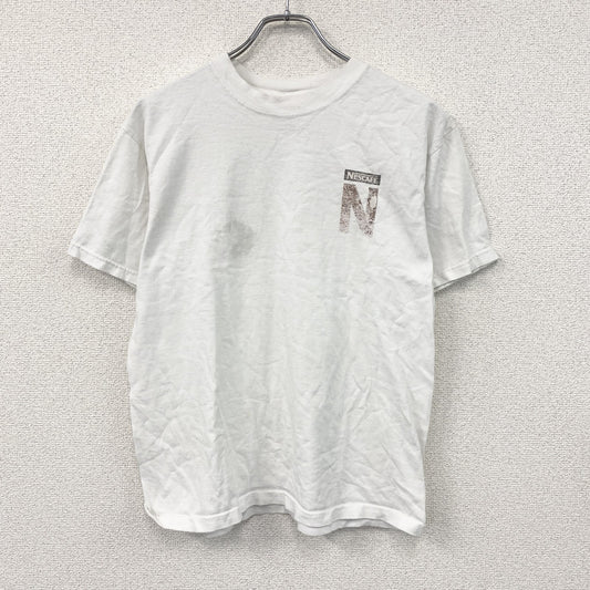 anvil　NESCAFE　ネスカフェ　半袖プリントTシャツ　白　ホワイト　Mサイズ
