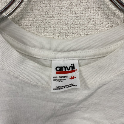 anvil　NESCAFE　ネスカフェ　半袖プリントTシャツ　白　ホワイト　Mサイズ