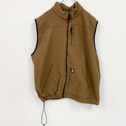 Carhartt　カーハート　フリースベスト　茶色　ブラウン　XLサイズ