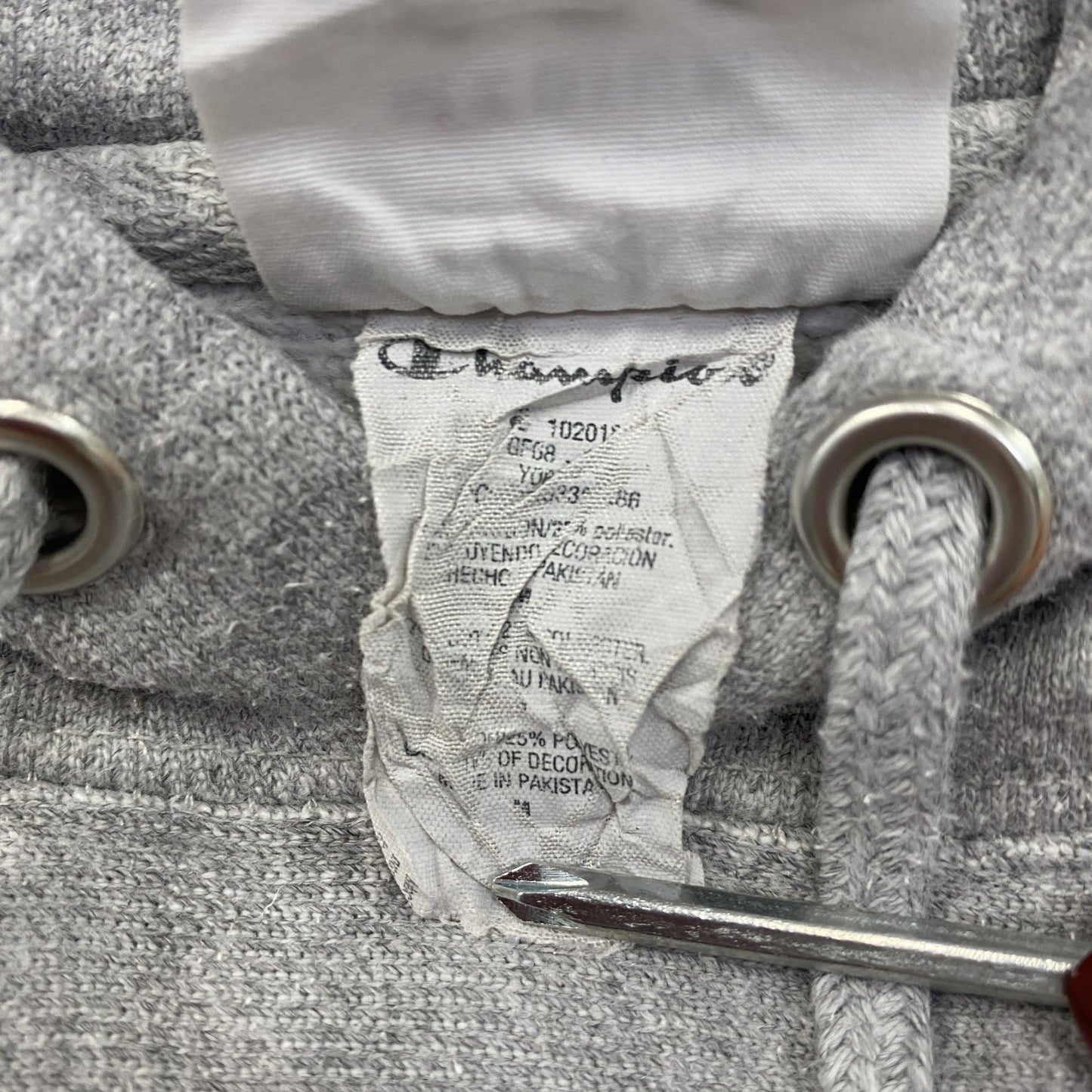 Champion　チャンピオン　リバースウィーブ　スウェットパーカー/フーディー　灰色　グレー　Mサイズ
