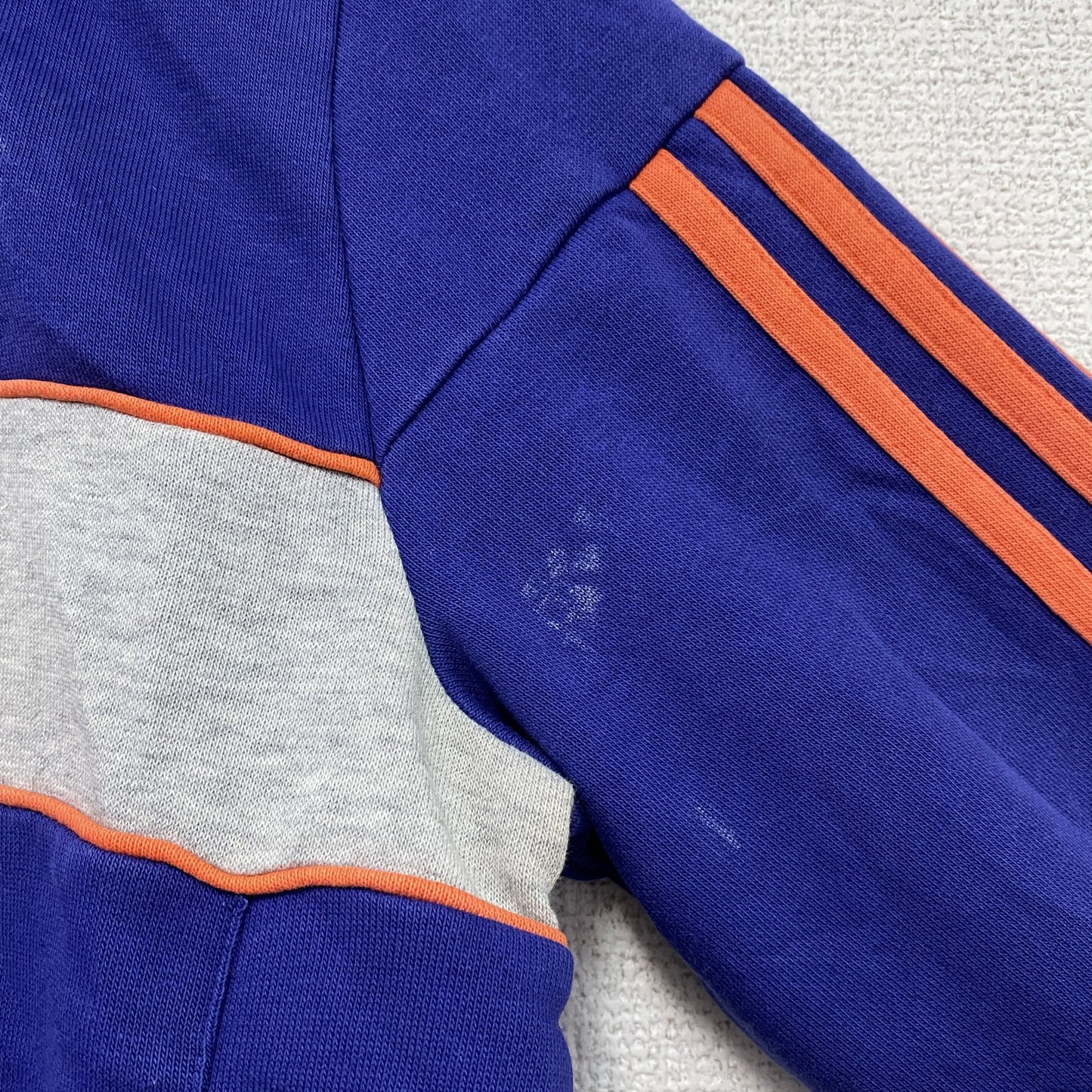 adidas　アディダス　トラックジャケット/ジャージ　紫　パープル　Lサイズ