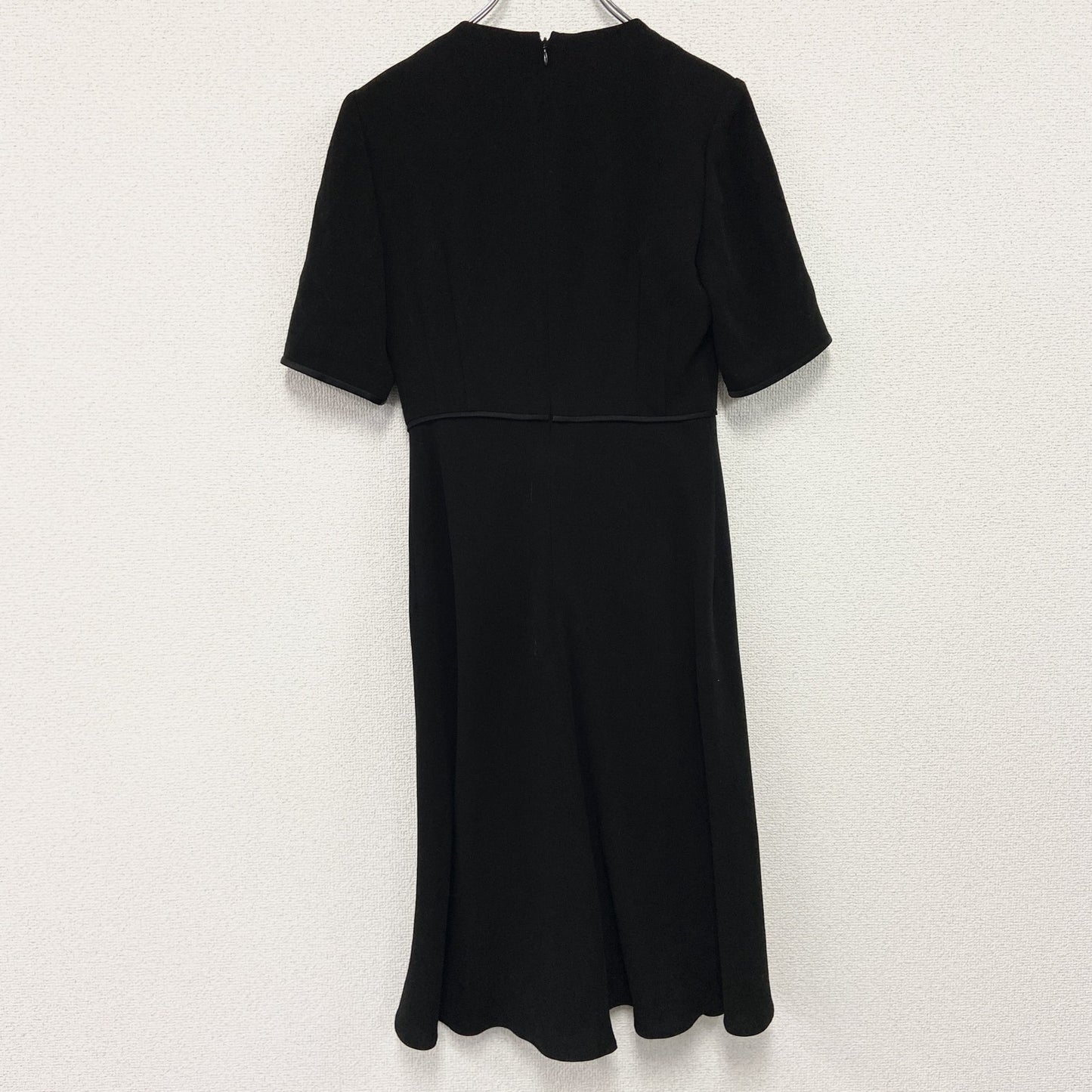 Chloé　クロエ　喪服　ブラックフォーマル　半袖ワンピース　黒　ブラック　7サイズ