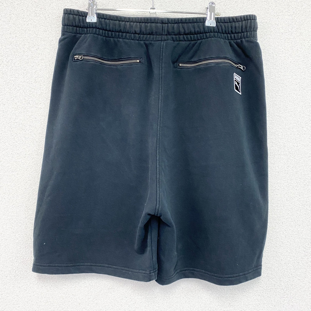 PUMA　プーマ　ハーフスウェットパンツ/ショートパンツ　紺　ネイビー　XLサイズ