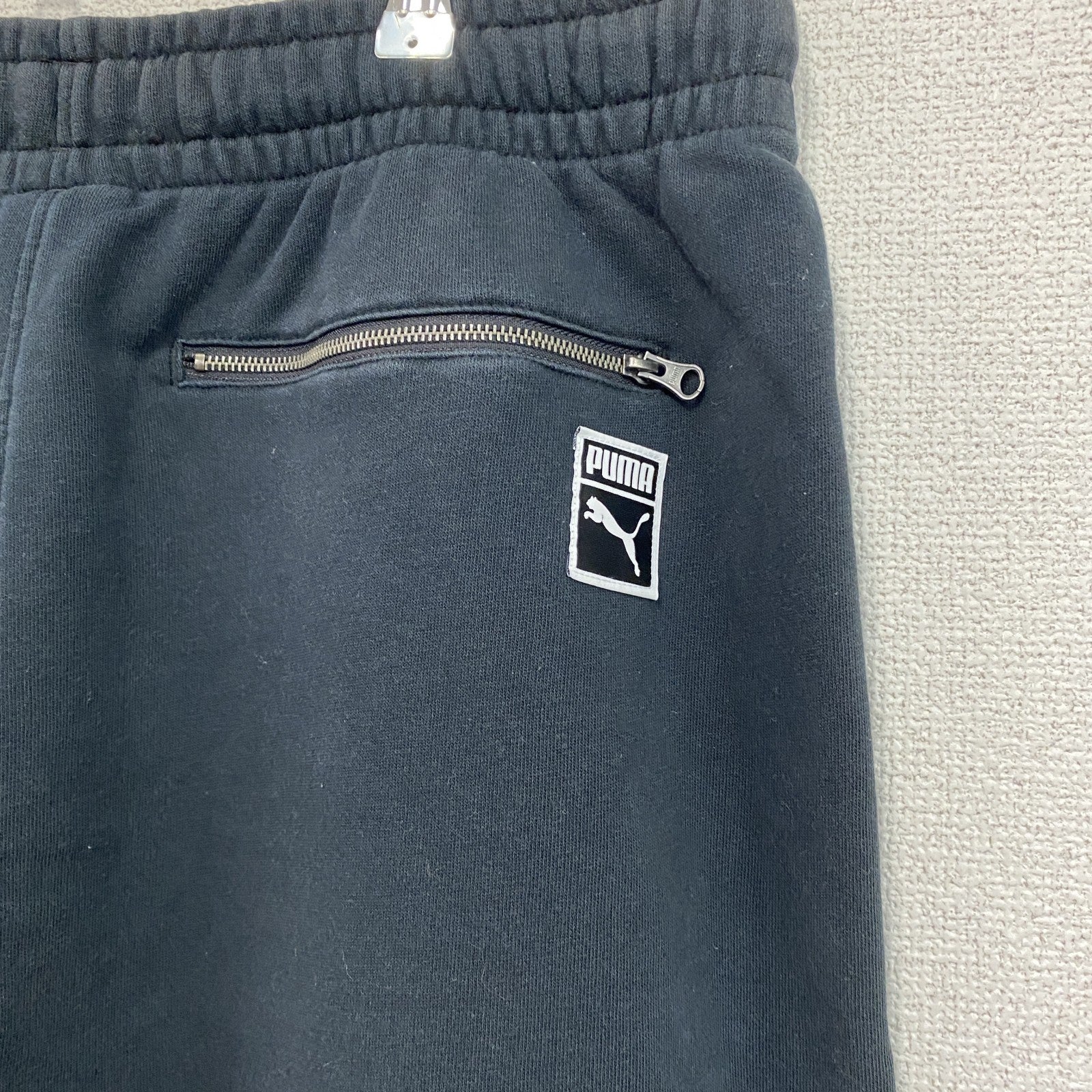 PUMA　プーマ　ハーフスウェットパンツ/ショートパンツ　紺　ネイビー　XLサイズ