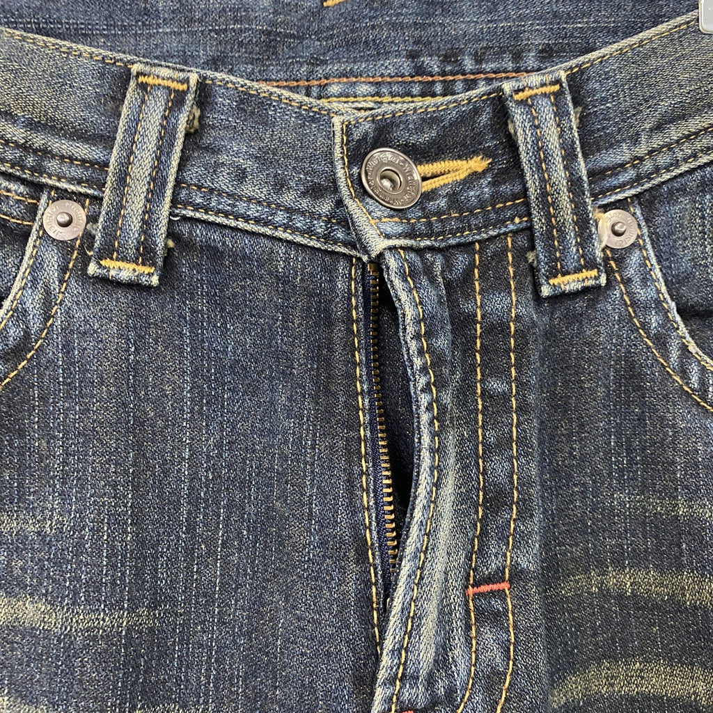 Wrangler　ラングラー　デニムパンツ/ジーンズ　ジップフライ　鬼ヒゲ　フェード　インディゴ　30サイズ