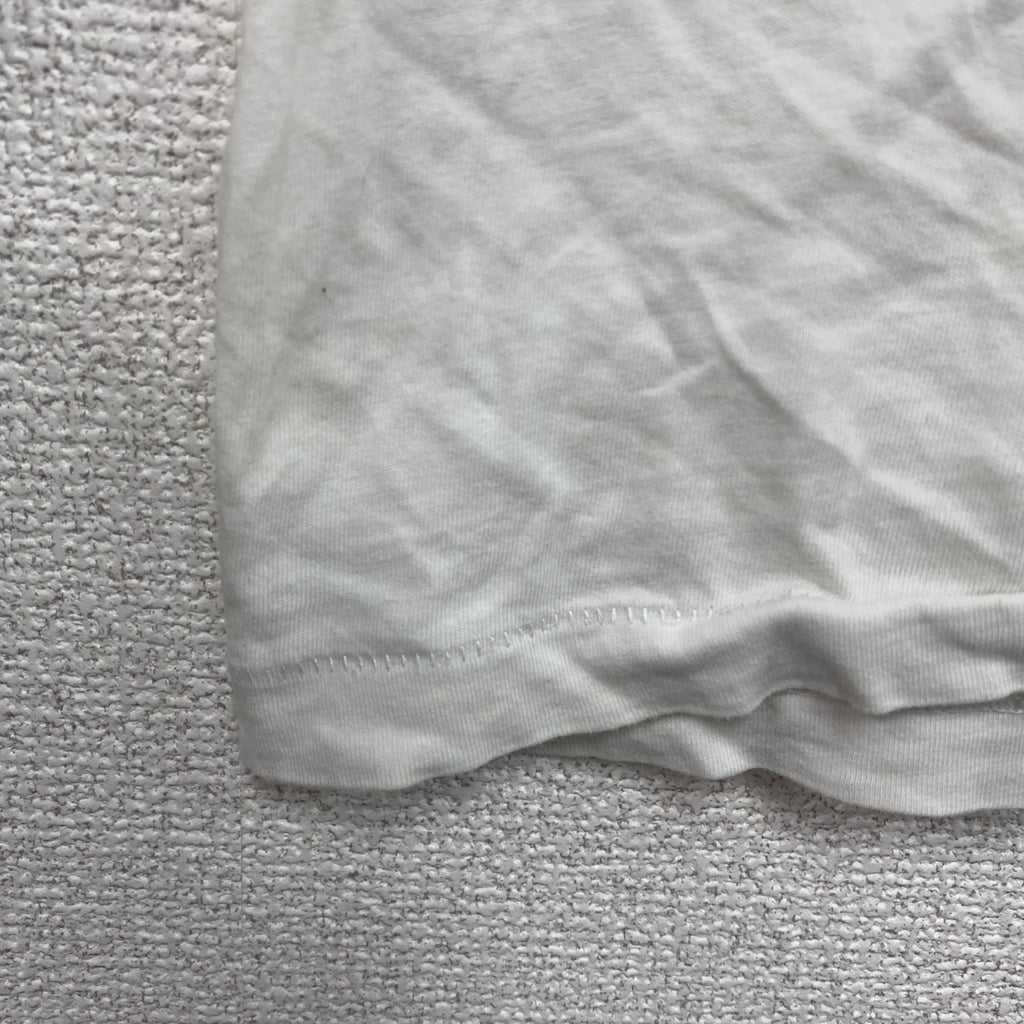 DIESEL　ディーゼル　半袖プリントTシャツ　シングルステッチ　白　ホワイト　XLサイズ