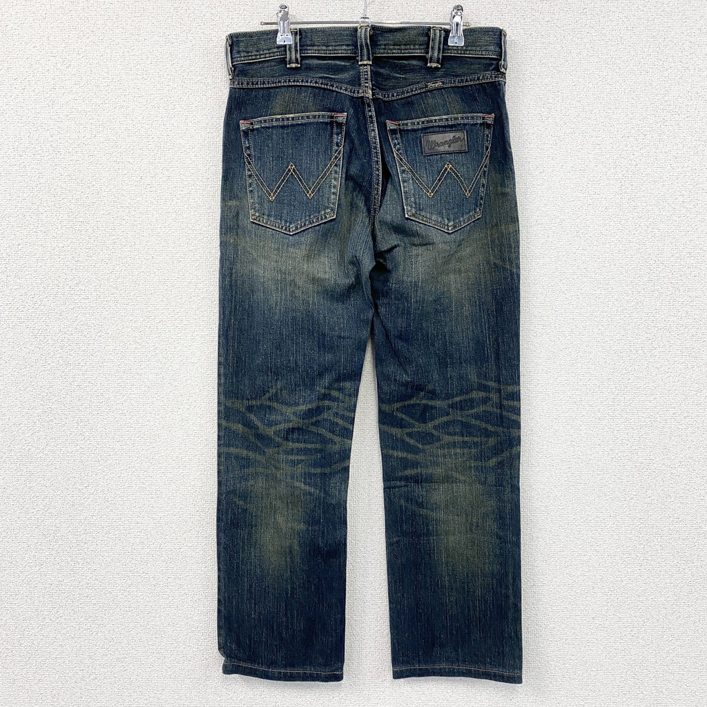 Wrangler　ラングラー　デニムパンツ/ジーンズ　ジップフライ　鬼ヒゲ　フェード　インディゴ　30サイズ