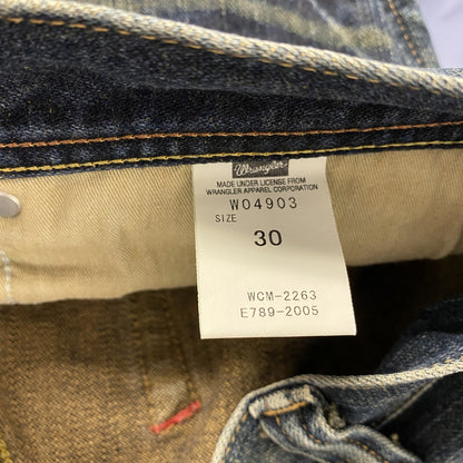 Wrangler　ラングラー　デニムパンツ/ジーンズ　ジップフライ　インディゴ　30サイズ