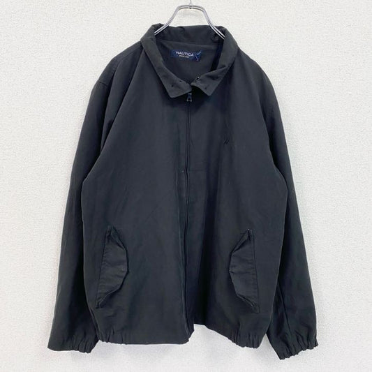 nautica　ノーティカ　ブルゾン/スイングトップ　黒　ブラック　Lサイズ