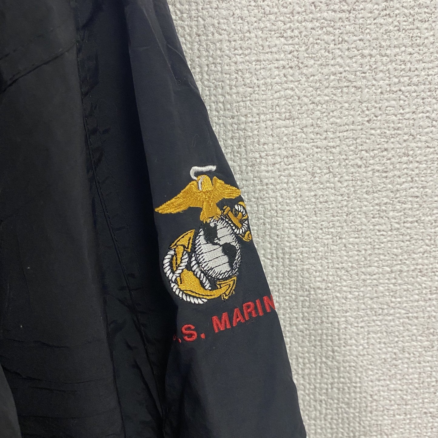 GEAR FOR SPORTS　ナイロンプルオーバージャケット　カレッジ　黒　ブラック　Lサイズ