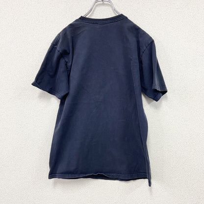 Hanes　ヘインズ　半袖プリントTシャツ　Stud Muffin　紺　ネイビー　Mサイズ