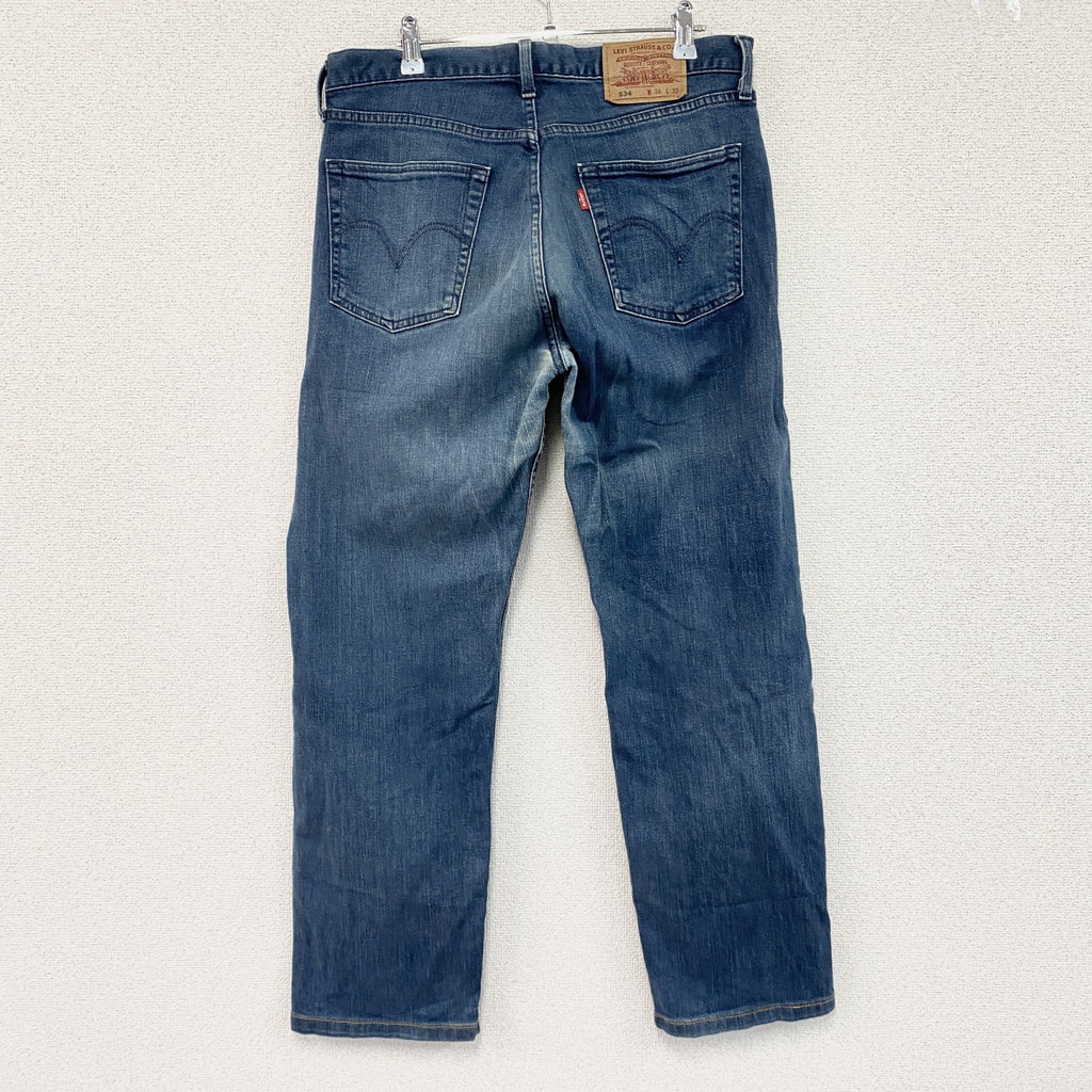 Levi's　リーバイス　534　デニムパンツジーンズ　ジップフライ　インディゴ　34サイズ