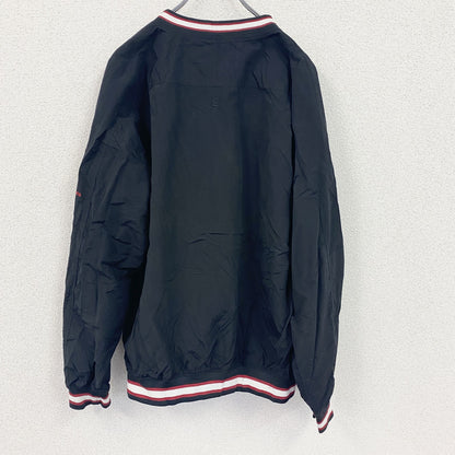 GEAR FOR SPORTS　ナイロンプルオーバージャケット　カレッジ　黒　ブラック　Lサイズ