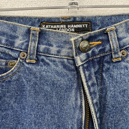 KATHRINE HAMNETT　キャサリンハムネット　デニムパンツ/ジーンズ　ジップフライ　インディゴ