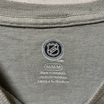 古着 used　NFL　シカゴブラックホークス　アメフト　半袖オフィシャルプリントTシャツ　グレー　スポーツ　Mサイズ