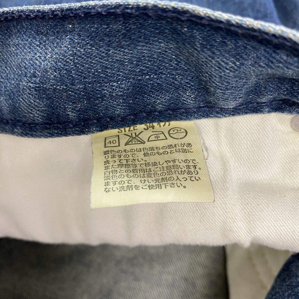 Levi's　リーバイス　534　デニムパンツジーンズ　ジップフライ　インディゴ　34サイズ