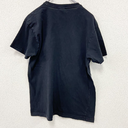 LEONARDO　レオナルドダヴィンチ　半袖プリントTシャツ　人体T　ITALIA　黒　ブラック　Mサイズ