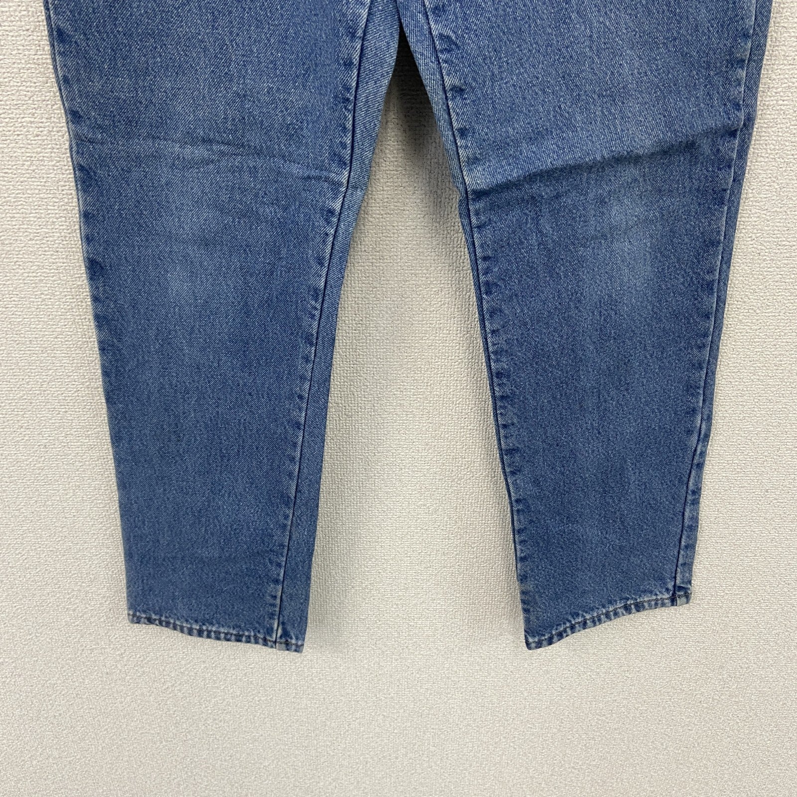 ～00s　L.L.Bean　エルエルビーン　デニムパンツ/ジーンズ　ジップフライ　ネル生地ライナー　革パッチ　インディゴ　W30サイズ