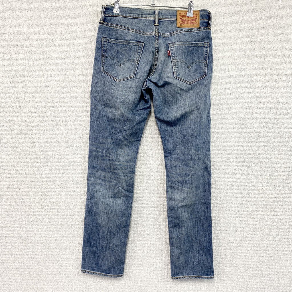 Levi's　リーバイス　511　デニムパンツジーンズ　ジップフライ　インディゴ　W30サイズ