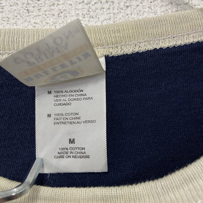 BULLETIN　NHL　半袖リンガーTシャツ　Toronto Maple Leafs　カナダ　紺　ネイビー　Mサイズ