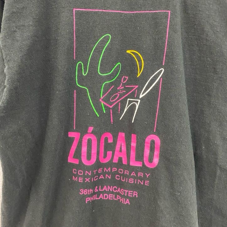 FRUIT OF THE LOOM　90s　半袖プリントTシャツ　シングルステッチ　黒　ブラック　Lサイズ