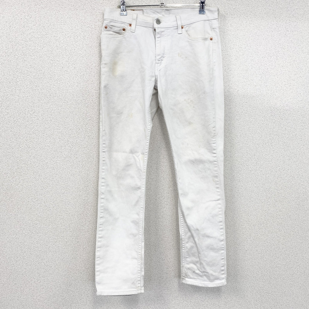 Levi’s　リーバイス　511　ホワイトデニムパンツ/ジーンズ　白　ホワイト　W30サイズ