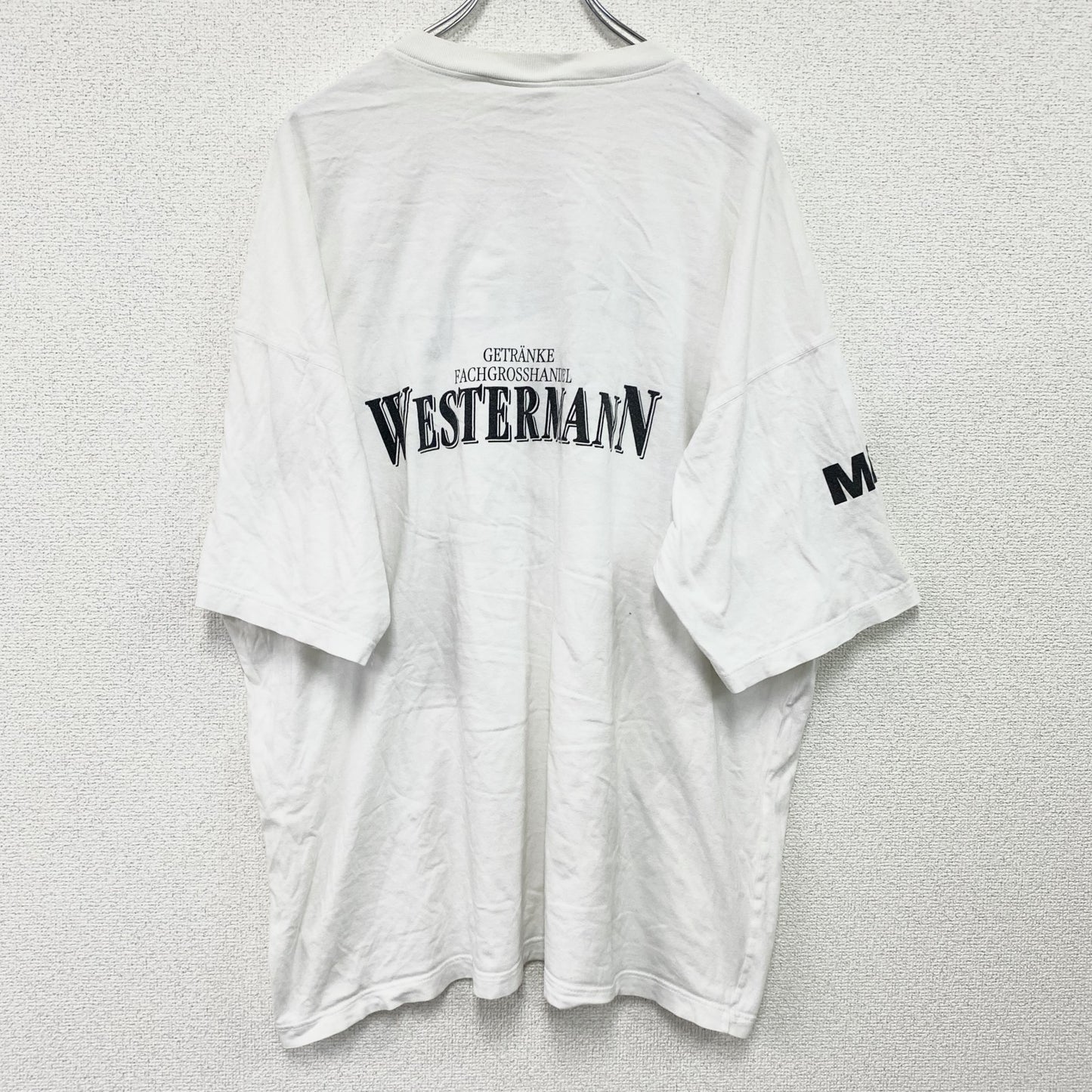 ～90s　adidas　アディダス　半袖プリントTシャツ　ヴィンテージ　白　ホワイト　XLサイズ