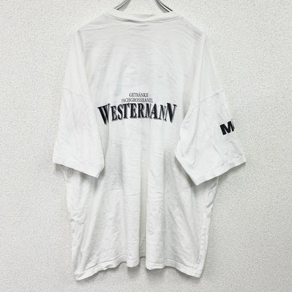 ～90s　adidas　アディダス　半袖プリントTシャツ　ヴィンテージ　白　ホワイト　XLサイズ