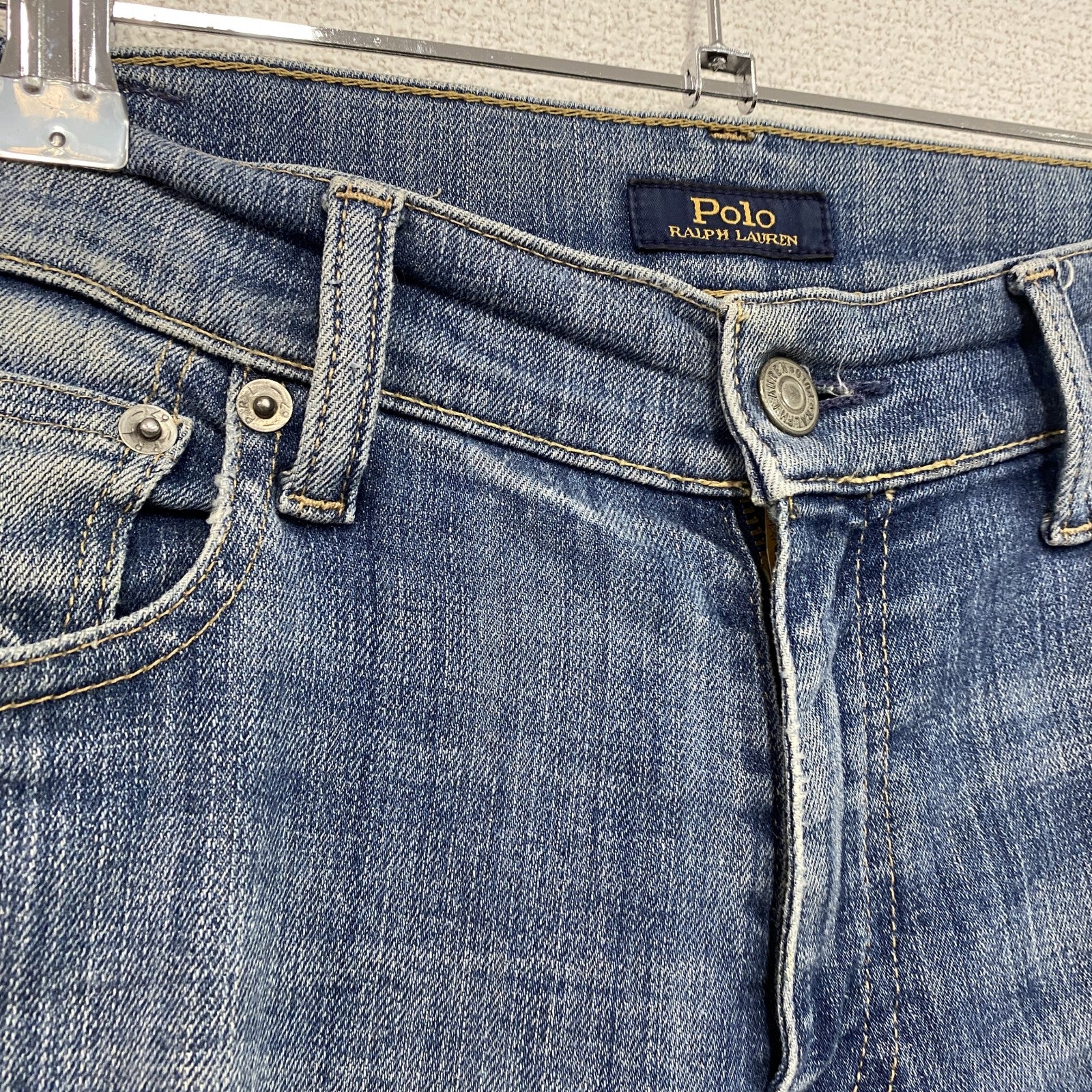 POLO RALPH LAUREN　ポロラルフローレン　デニムパンツジーンズ　ジップフライ　インディゴ