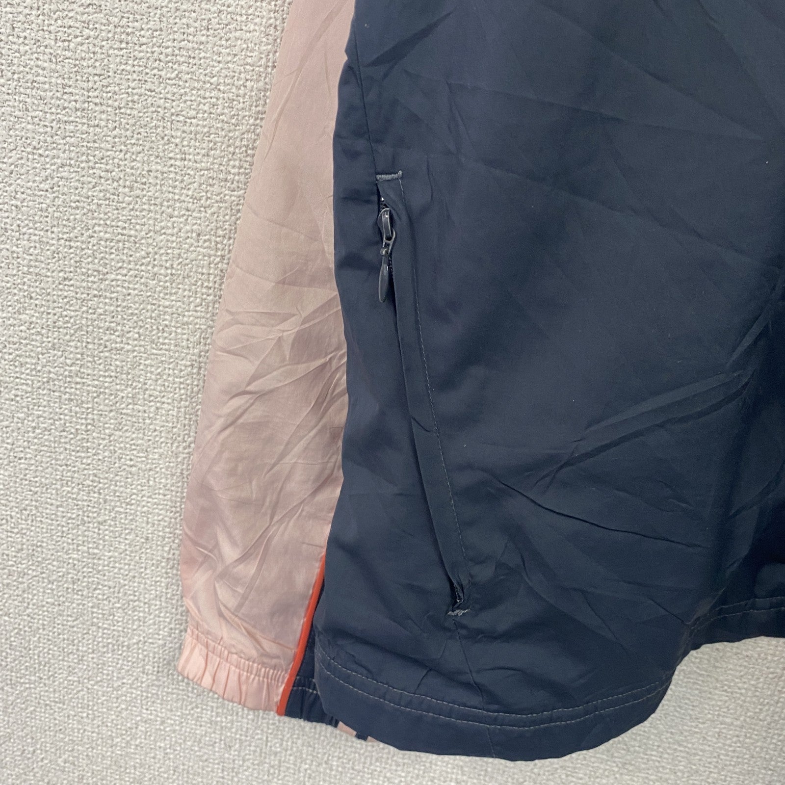 adidas　アディダス　フルジップジャケット　ピンク　ネイビー　バイカラー　XLサイズ