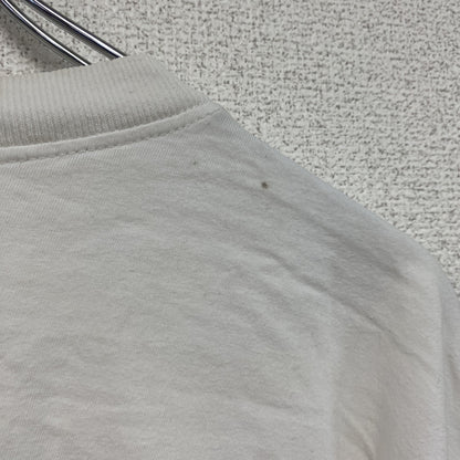 ～90s　adidas　アディダス　半袖プリントTシャツ　ヴィンテージ　白　ホワイト　XLサイズ