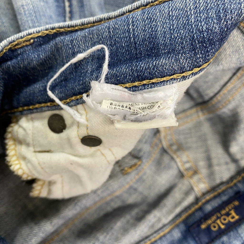 POLO RALPH LAUREN　ポロラルフローレン　デニムパンツジーンズ　ジップフライ　インディゴ