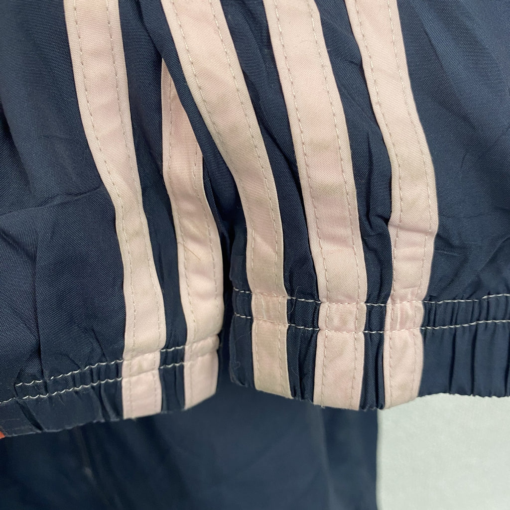adidas　アディダス　フルジップジャケット　ピンク　ネイビー　バイカラー　XLサイズ
