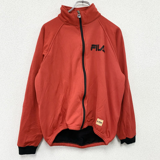 FILA　フィラ　トラックジャケット/ジャージ　ユーロ　赤　レッド　Lサイズ