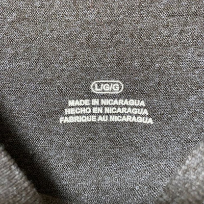 古着 used　NFL　SUPER BOWL　アメフト　半袖プリントTシャツ　グレー　スポーツ　レトロデザイン　Lサイズ