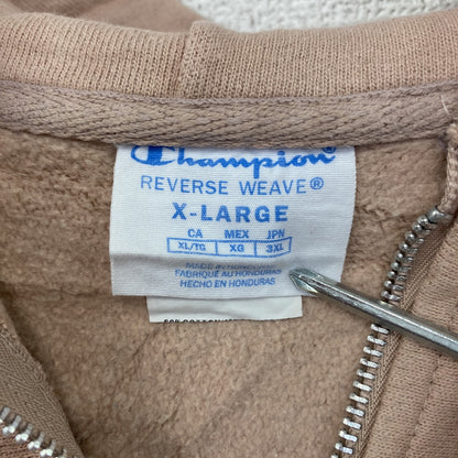 Champion　チャンピオン　リバースウィーブ　フルジップスウェットパーカー/フーディー　ピンク　XLサイズ