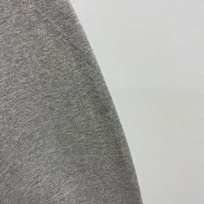 古着 used　Champion　チャンピオン　長袖ロゴプリントスウェット　トレーナー　クルーネック　グレー　Mサイズ