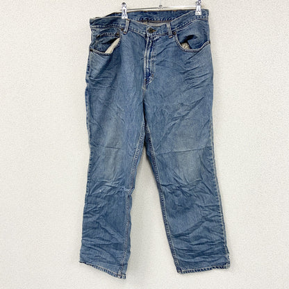L.L.Bean　エルエルビーン　デニムパンツ/ジーンズ　ジップフライ　革パッチ　インディゴ　W36サイズ