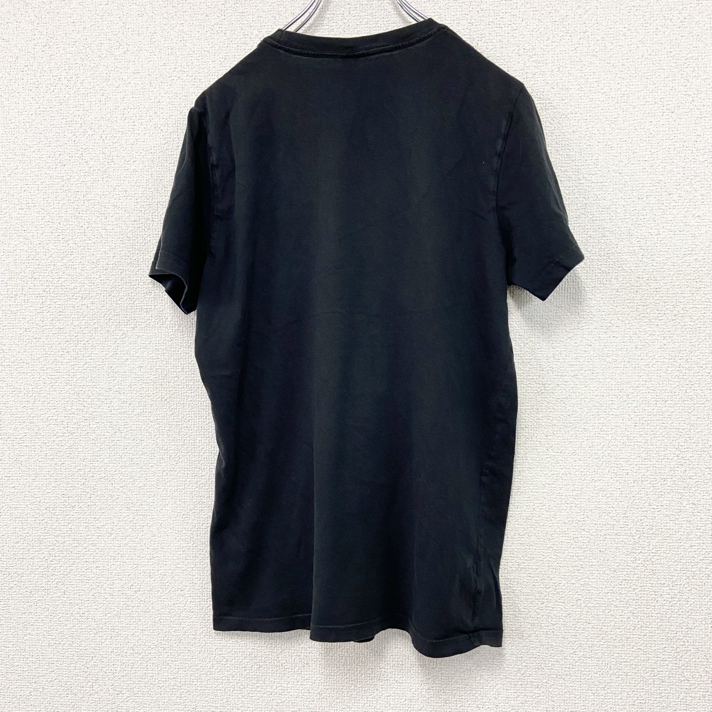 DIESEL　ディーゼル　半袖プリントTシャツ　黒　ブラック　Sサイズ