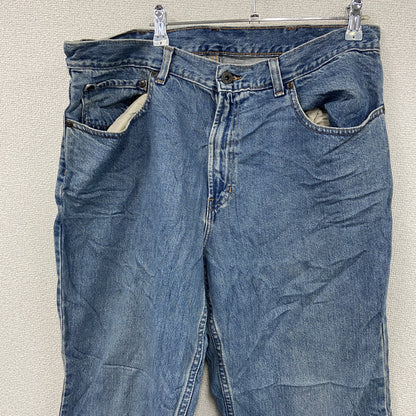 L.L.Bean　エルエルビーン　デニムパンツ/ジーンズ　ジップフライ　革パッチ　インディゴ　W36サイズ